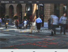 Tablet Screenshot of devoreagency.com